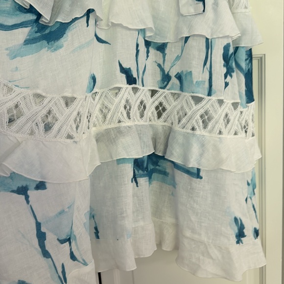 Queen Moda Positano Linen Maxi Dress - Picture 6 of 7